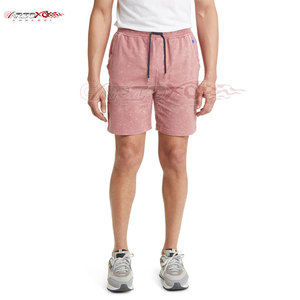 Men Acid Wash Biker Shorts 100% Cotton Casual Tapered Fit Quick Dry <b>Knee</b> Length - Product Image 1