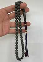 Chapelet de prière musulman perles lucite islamique Tasbih perles en résine transparente