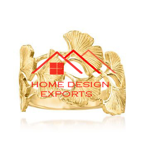 Dernier modèle Vente à chaud Rond de serviette en métal pour hôtel et mariage Accessoires de décoration au prix de gros Doré - Product Image 2