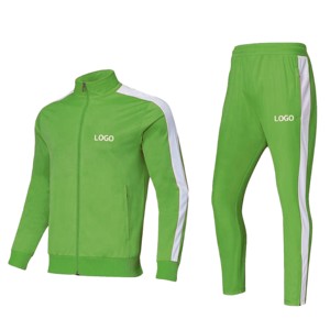Top Custom Diseña tu propio chándal ropa deportiva de poliéster de alta calidad para bolsillos con cremallera para hombre chándal para hombre 100% poliéster - Product Image 2