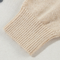 Suéter de Punto de Poliéster/Algodón Antipilling para Mujer, Estilo Coreano, Diseño Floral 3D, Ropa de Invierno Cálida y Moderna, Venta al por Mayor