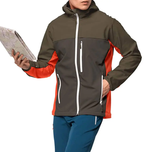 Veste coupe-vent réfléchissante imperméable 2025 pour la course à pied, légère, performance, entraînement sportif, coupe-vent pour homme - Product Image 1