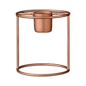 Porte-bougie en métal massif, or blanc, design classique, résistant à la chaleur, écologique, décoration de table de haute qualité pour mariage et fête - Product Image 6