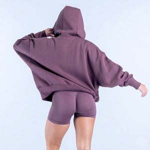 High Quality Custom Logo Women's Pullover Hoodie Oversized Comfortable Hoodie High Street Fleece Women's Hoodie - Product Image 2