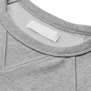Sweat-shirt en coton pour homme à manches longues de haute qualité et abordable avec un design solide et un col rond personnalisé - Product Image 5