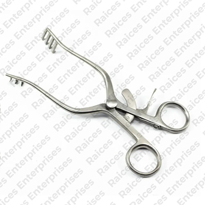 Instrumento médico alemán de acero inoxidable de calidad superior, Retractor Weitlaner, fuente de alimentación Manual, Retractor Weitlaner a la venta - Product Image 5