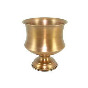 Handmade Aluminum Gold Color Table Top <b>Vase</b> Exclusive Quality Customized Size Flower <b>Vase</b> For Outdoor And Indoor Use - Product Image 1