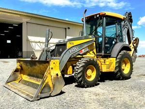 Retroexcavadora 310 SJ 4x4 con cabina x-hoe Turbo Power Shift Control de conducción Cubo de excavación y controles de retroexcavadora de 2 varillas - Product Image 2