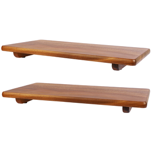 Natural Wooden Serving Tray Decorative Cake and Dessert <b>Board</b> - Product Image 2
