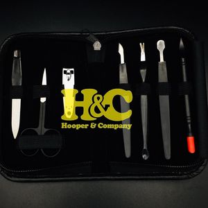 Juego de Cortaúñas de Acero Inoxidable de Lujo, Kit de Manicura y Pedicura, Estuche de Viaje, Herramienta Portátil para el Cuidado de las Uñas - Product Image 2