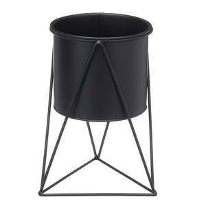 DESIGN UNIQUE CHAUD PLANTEUR MÉTALLIQUE BIEN ENTRETENU UTILISÉ DANS LE JARDIN - Product Image 2