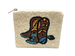 Porte-monnaie en cuir avec perles, plusieurs motifs, cadeau spécial, portefeuille pour la fête des mères, porte-monnaie - Product Image 6