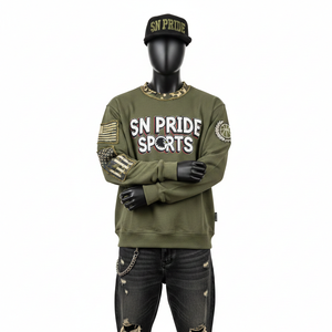 Nuevo Diseño, Sudaderas de Felpa 100% Algodón, Estilo Casual Otoñal, Estampado Personalizado, Bajo MOQ, Precio al por Mayor, Hecho en Pakistán - Product Image 1