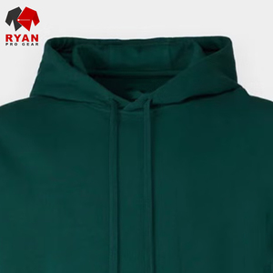 Sudadera con Capucha y Bolsillo con Logotipo Personalizado de Ryan Pro Gear para Hombre, Tejido de Forro Polar Transpirable de Poliéster/Algodón, Ideal para el Invierno - Product Image 2