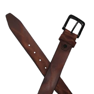 Cinturón de cuero genuino 100% de diseño personalizado de calidad de élite de proveedor mayorista - Product Image 1