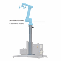 Station de palettisation robotisée collaborative Elite CPF10-CS625 avec une charge utile de 25 kg pour l'empilage automatique de boîtes en carton