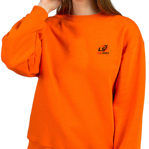 Best Manufacturer's High-End Women's Pullover Sweatshirts Custom Logo Printed Quality <b>Material</b> for Winter Season - Product Image 3