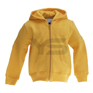 Sweat à capuche en molleton surdimensionné pour hommes avec fermeture à glissière Logo personnalisé Options multicolores Manteau à capuche à la mode pour l'hiver vente en gros - Product Image 3