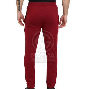 Good Quality 100% Cotton Mid Waist Dark Wash Breathable Quick Dry Private Label Your Own Design Casual <b>Trouser</b> for Men - Product Image 3