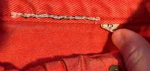 Pantalones cortos vaqueros de talla S vintage Pantalones vaqueros para otras manualidades Pantalones cortos - Product Image 2