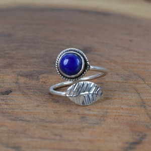 925 Sterling Silver <b>Spinner</b> <b>Ring</b> Gemstone with Excellent Quality Lapis Lazuli <b>Ring</b> Handmade Classic Design for Women <b>Ring</b> - Product Image 5