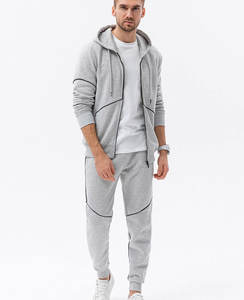 Chándal deportivo de alta calidad para hombre, chándal, talla XL, pantalones de chándal de lana y felpa, traje de entrenamiento estampado y sublimación - Product Image 1