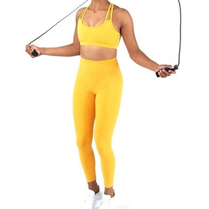 Conjunto Deportivo de Alta Calidad para Mujer 2026, Top Deportivo y Leggings de Yoga, Dos Piezas, Ropa Deportiva para Entrenamiento - Product Image 1