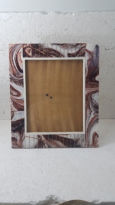 SCI Present Ultra Shine Wood & Resin Photo Frame Wedding Gifted Table Top Producto de la mejor calidad para uso en bodas Decoración del hogar - Product Image 6