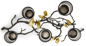 Bougeoir décoratif de style fleurs en aluminium pour la décoration de la maison, bougeoir décoratif de qualité supérieure pour mariage d'hôtel - Product Image 4