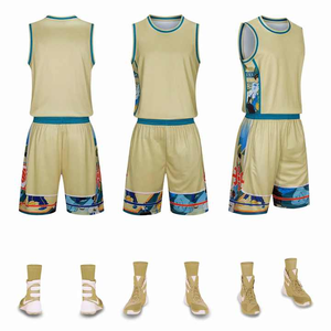 Uniformes de basket-ball pour jeunes en polyester à séchage rapide de haute qualité ensemble unisexe respirant pour hommes et enfants pour les sports d'été - Product Image 3