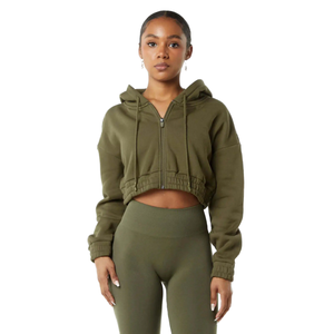 Hoodies d'automne en crochet surdimensionnés 2025 – Pulls respirants 100 % coton anti-boulochage avec logo personnalisé - Product Image 2