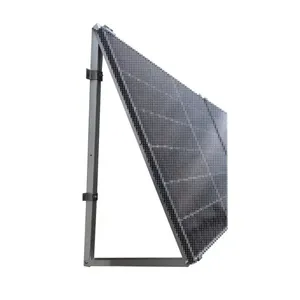 Balkonkraftwerk Multiflex Set Supporto a Muro con Mezza Fascetta - Product Image 1