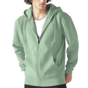 OEM 500 g/m² Pull à capuche en molleton lourd 100% coton Logo brodé personnalisé Conception surdimensionnée lourde pour la saison hivernale - Product Image 1