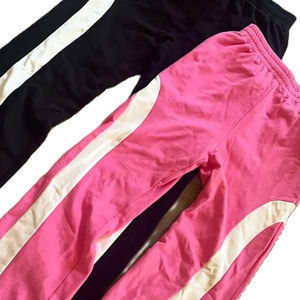 New Arrivals Men Casual Flared <b>Trousers</b> 100%Cotton Side Striped Men Pants Sweatpants Washed Patchwork Made By Unique garments - Product Image 4