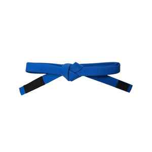 Cinturones de grado de Karate Servicio OEM Logotipo personalizado al por mayor Multicolor de alta calidad con algodón a rayas - Product Image 3