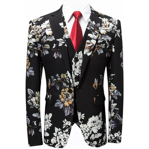 Venta al por mayor Gran oferta hombre Blazers chaqueta pantalones chaleco pantalones vestido chaleco Formal negocios boda 3 piezas hombres traje conjunto esmoquin - Product Image 6