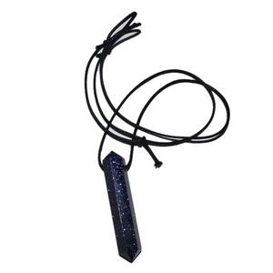 Fabricant et fournisseur de colliers à pointe de flèche en verre blanc électroplaqué - Product Image 5