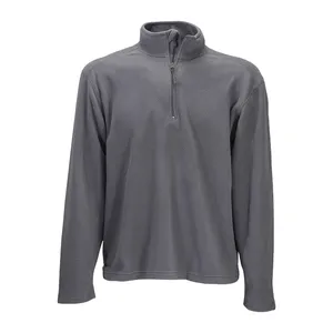 Felpa Personalizzata con Mezza Zip in Micropile per Promozioni e Merchandising - Product Image 1