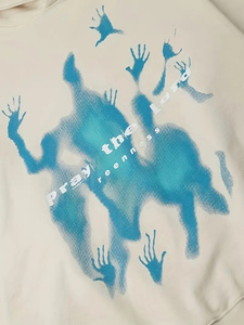 Sudadera con capucha y sudaderas de lana de alta calidad Sudadera con capucha de lana personalizada Diseño de mujer Sudadera con capucha de lana de gran tamaño para adultos a cuadros - Product Image 4