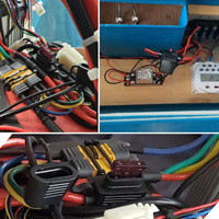 Fusible de Acción Rápida PTT de Alta Capacidad de Ruptura 20A 32V CC con Terminal de Latón y Tapa Indicadora LED para Aplicaciones Automotrices
