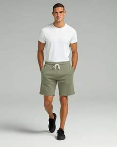 Shorts de sport pour hommes de haute qualité, meilleures ventes, course à pied, cheveux noirs, taille élastique, fitness, entraînement, été, hommes adultes - Product Image 2