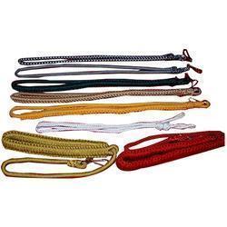 Security Uniform Accessories <b>Nylon</b> & Polyester Shoulder Whistle Cord <b>Lanyards</b> Made in India PC Material Whistle Cords - Product Image 4