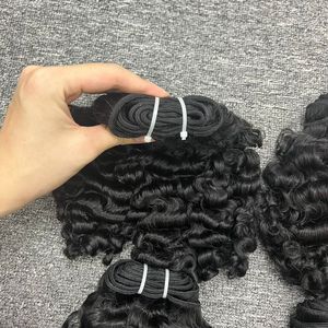 Cheveux birmans bouclés dans la trame, cheveux 100% humains, cheveux bruts un donneur - Product Image 2