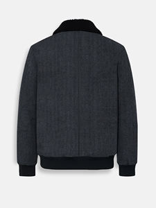 Vestes en coton extensible à col haut surdimensionné, coupe-vent, imperméables, rembourrées, personnalisées, en laine pashmina, pour l'hiver, unisexes - Product Image 2