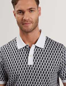 เสื้อยืดถักลำลองผู้ชายขายดี 220 กรัม คุณภาพสูง แขนสั้น แห้งเร็ว ระบายอากาศดี เหมาะสำหรับเล่นกอล์ฟ - Product Image 3