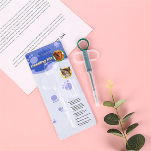 Thuận tiện Pet Y Feeder cho deworming đơn giản để hoạt động Báo Chí để thức ăn lỏng máy tính bảng mèo và chó trung chuyển - Product Image 4