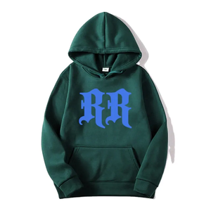 Sudadera de Algodón Unisex con Bordado Personalizado, Jersey con Capucha de Gran Tamaño con Bloque de Color, Ropa de Calle de Retazos para Invierno - Product Image 2