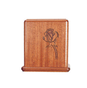 โกศไม้ที่ทําด้วยมือขายส่งอุปกรณ์งานศพ โกศไม้สําหรับเผาผลาญของมนุษย์ โกศสําหรับเผาผลาญขายส่งสําหรับผู้ใหญ่ - Product Image 5