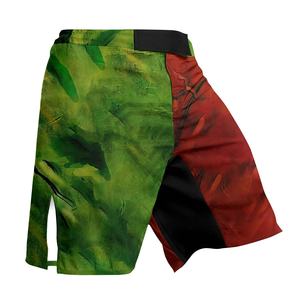Shorts de MMA professionnels, extensibles dans 4 directions, shorts de jeu, logo personnalisé, impression par sublimation, motif uni, shorts de MMA en gros - Product Image 3