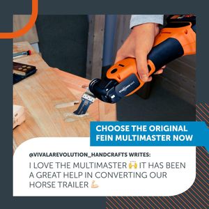 Sistema Inalámbrico 18V Starlock Max QuickIn MultiMaster AMM 700 Max 4 Ah, Ideal para Construcción y Renovación de Interiores, Batería de 4 Ah - Product Image 4